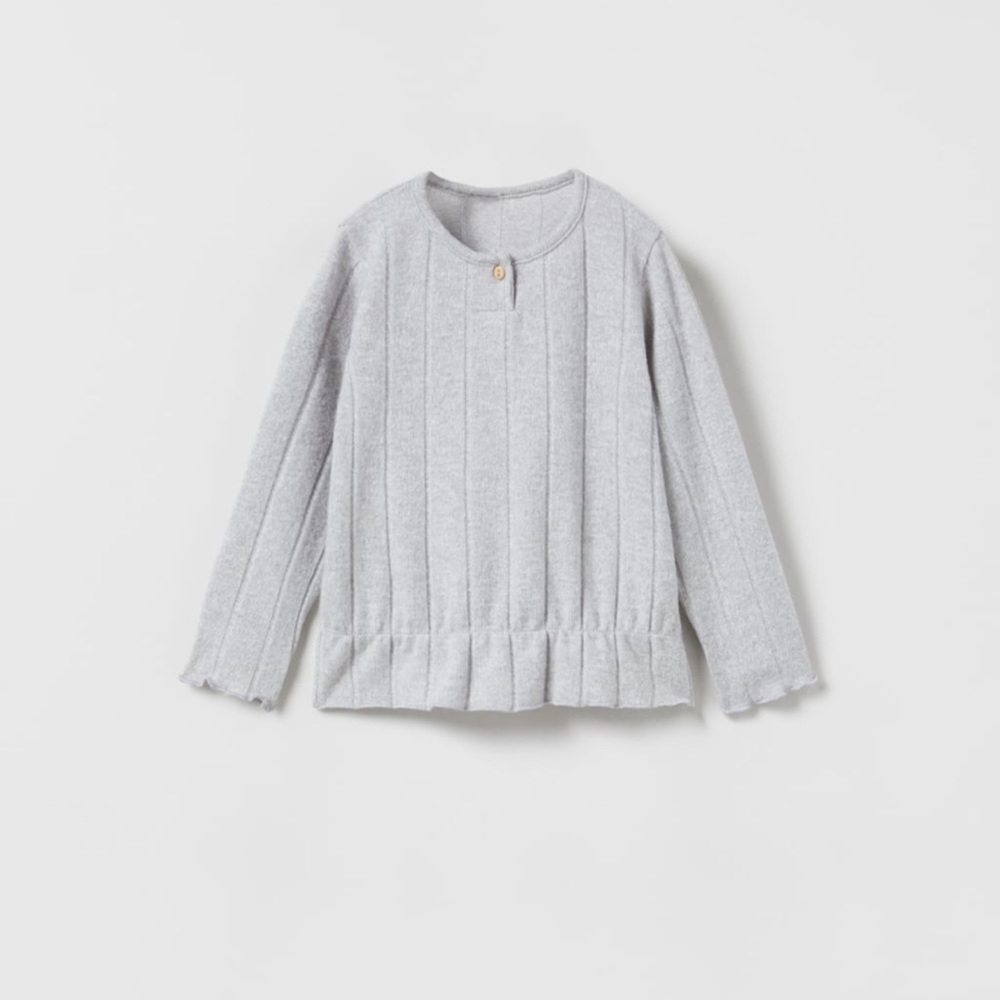 Zara Ribbed Soft Touch Sweater